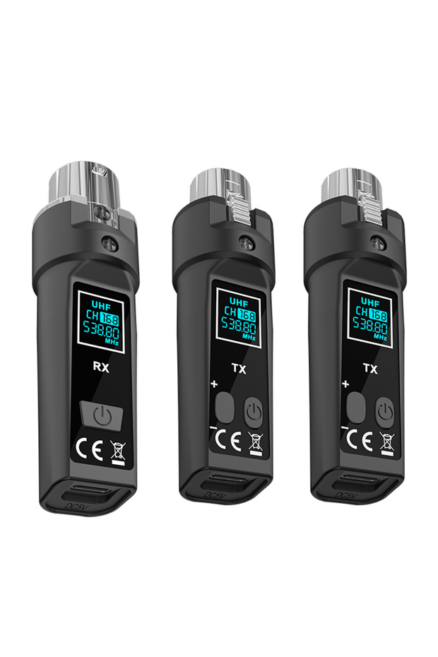 نظام محول LS2 2.4G XLR، نظام إرسال واستقبال الميكروفون اللاسلكي DGNOG للميكروفون الديناميكي Au
