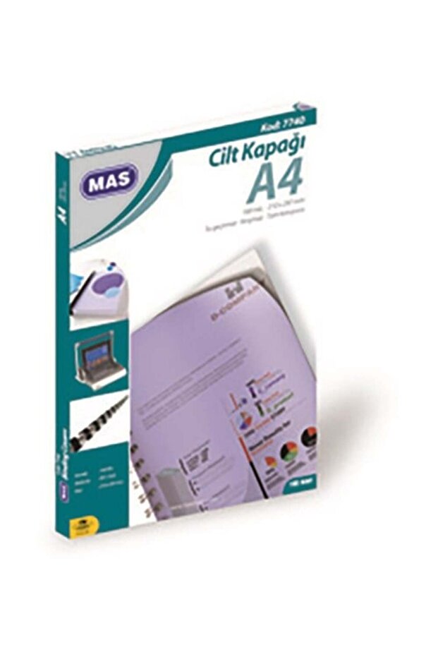 غلاف جلدي PP A4 100 قطعة أصفر