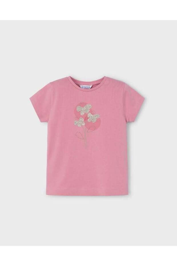 Girl child 174 flowery t-shirt gkm0166