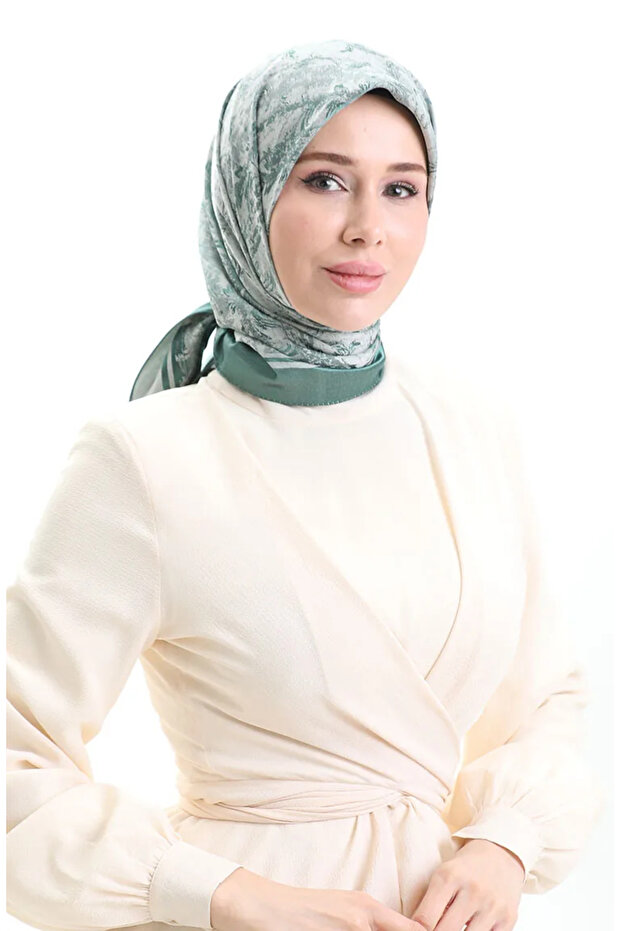 وشاح مراكش 70284-02 أخضر كاجلا