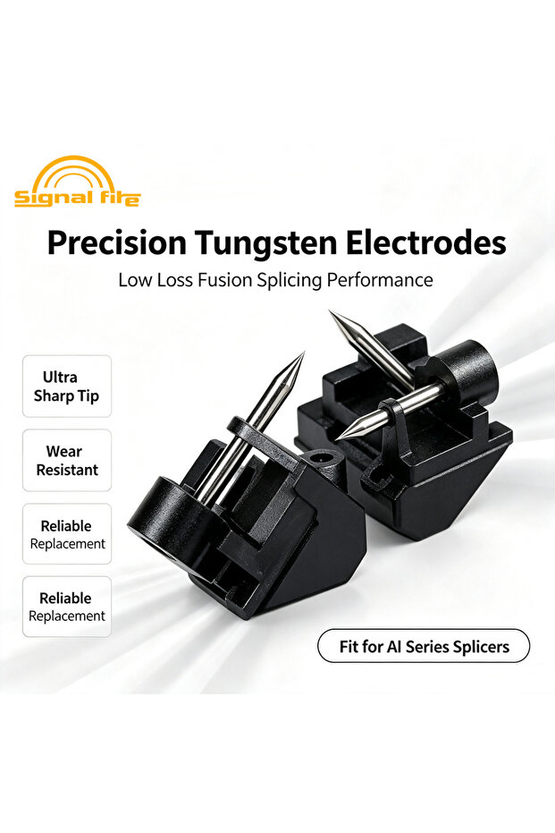 1PCS Signal Fire Electrode Fusion Splicer Rod Replacement Electrodes Fit AI6A AI6C AI7 AI8 AI9 AI10