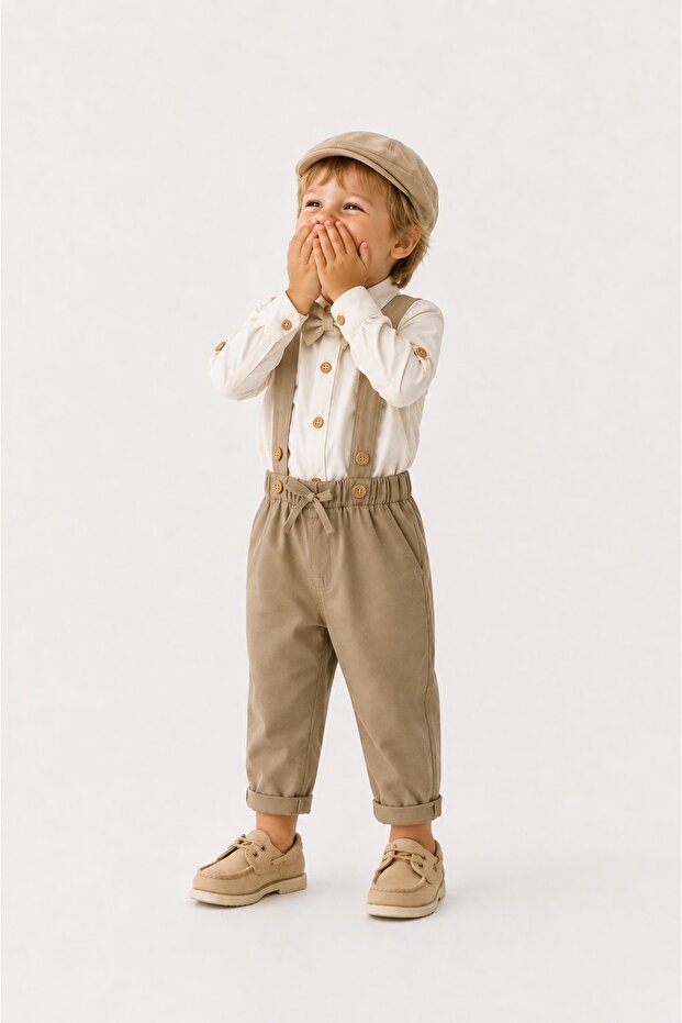 Shirt Pants 2-Piece Salopet Set
