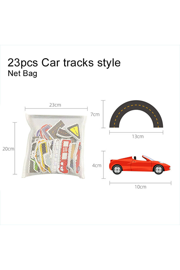 net bag Baby Bath Toys Fun Foam Car Cognitive Floating Toy Traffic Bathroom Bathtub Game for Kids Gi