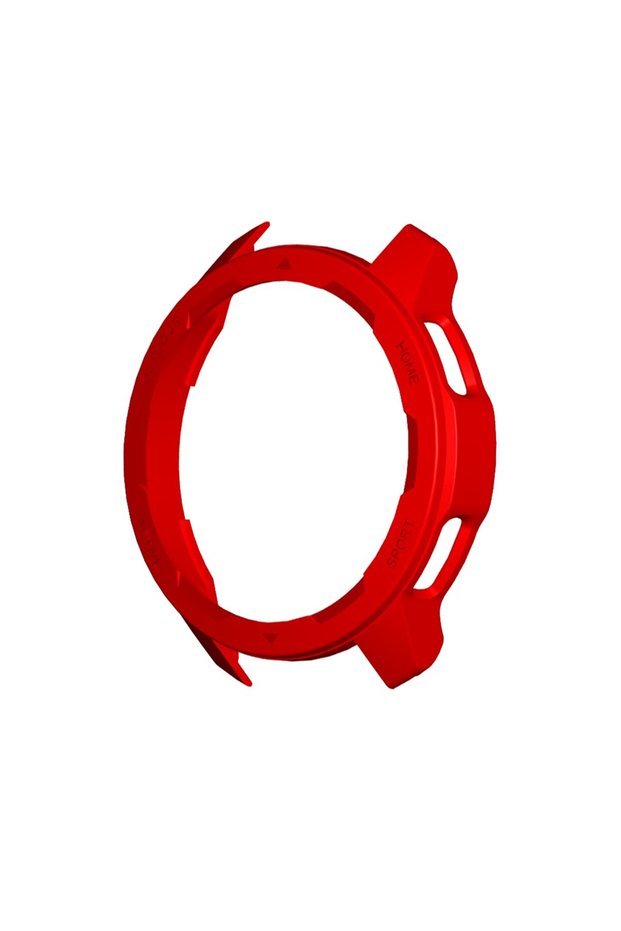 Red PC Protector Case For Xiaomi Watch S1 Active Cover Protective Bumper Frame For Mi Watch Color 2