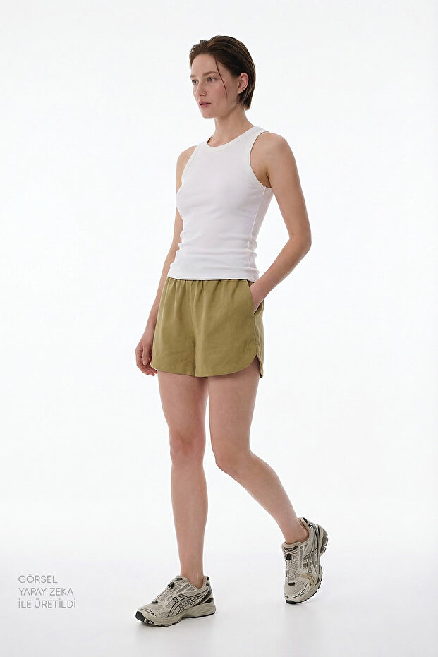 Linen Shorts - 5