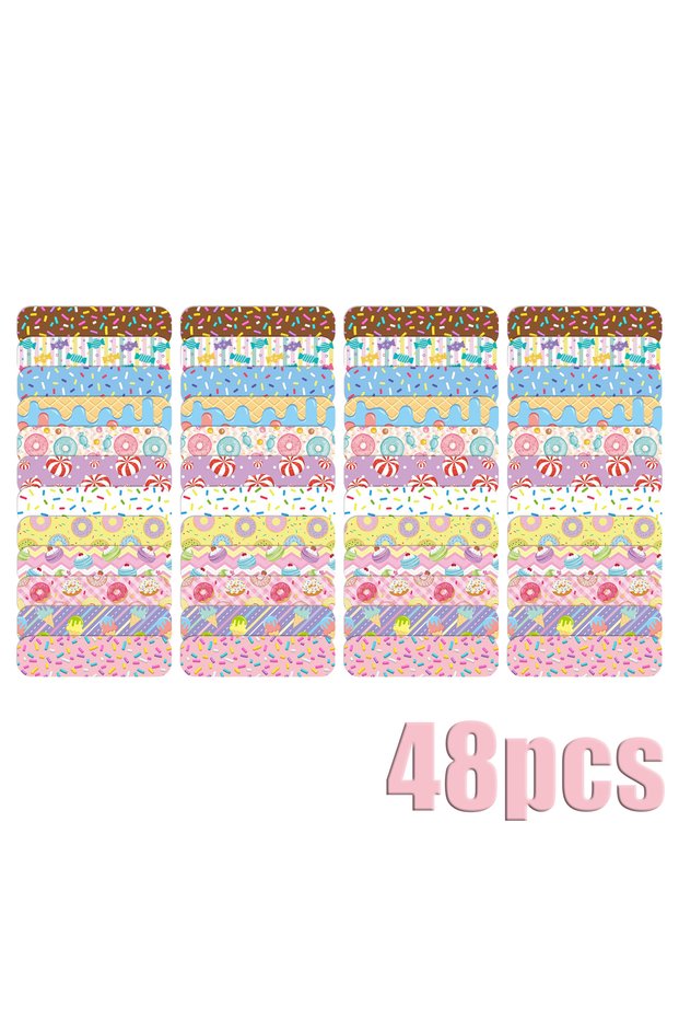 48pcs 12/48pcs Cartoon Band Aid Sticking Plaster for Wound Dressing Patch Adults Kids Woundplast Adh