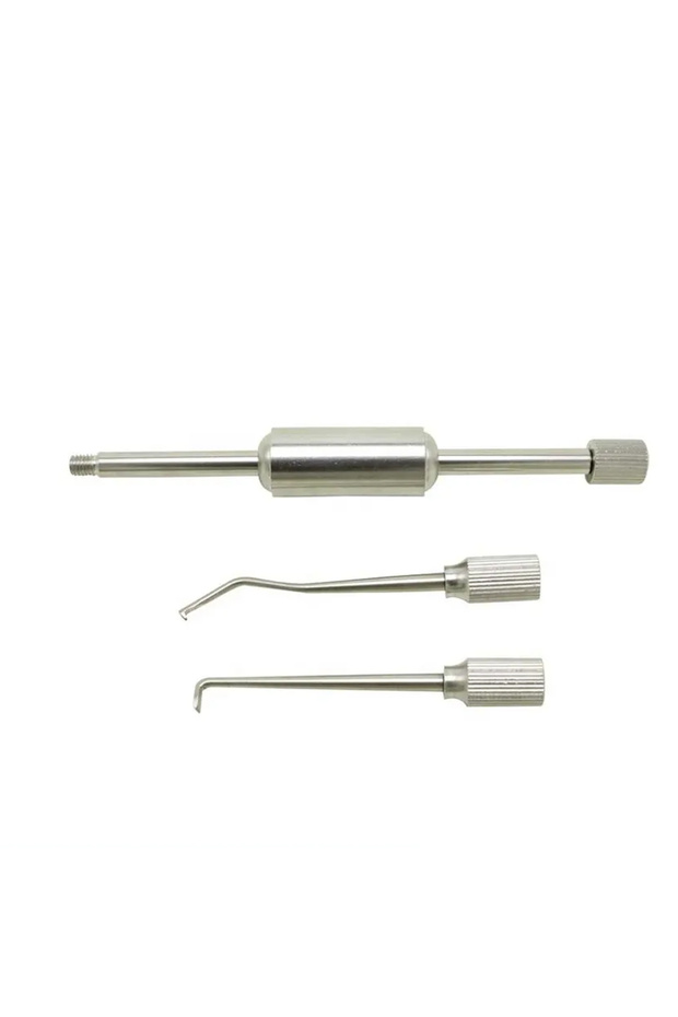1 Set PIORPOY 1 Set Stainless Steel Dental Manual Control Crown Remover With Double Head Dentistry L
