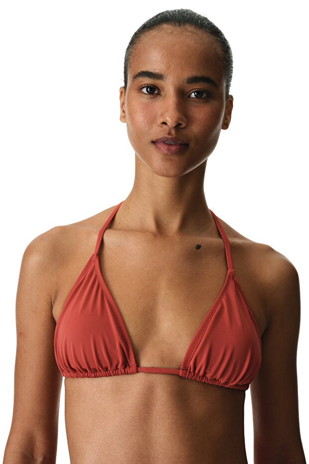 Tarçın Üçgen Bikini Üstü