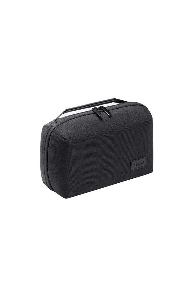 Black REPT Fabric Digital Accessories Storage Bag Waterproof Portable Carrying Case Travel Organizer