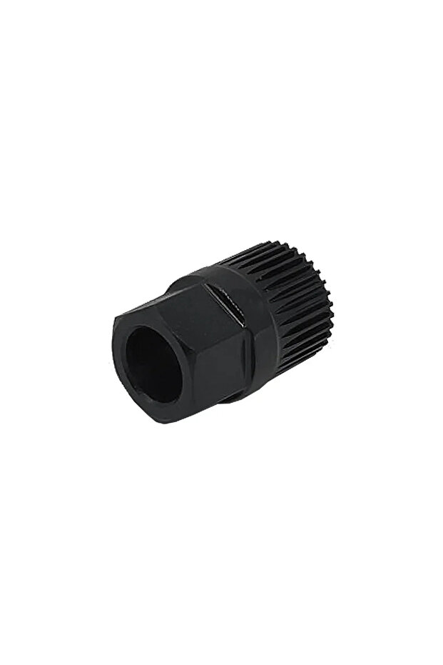 1 Pcs Car Alternator 33 Teeth Clutch Free Wheel Pulley Removal Tool Black For V-belt Pulley Automoti