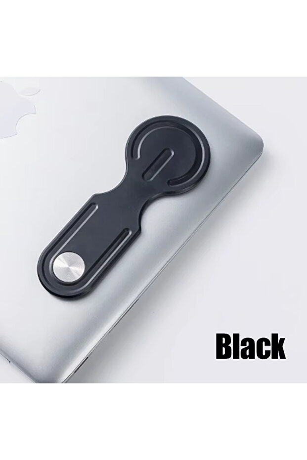 VIKEFON Black Rotation Magnetic Phone Holder Notebook Accessories Stand for Magsafe iPhone 16 15 14