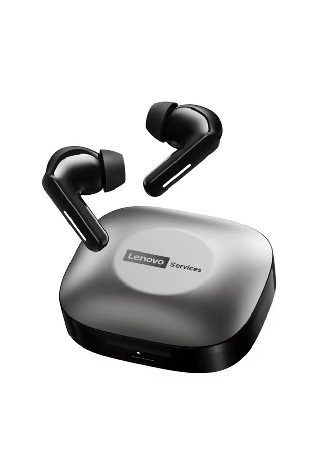 Lenovo Black grey New Lenovo LE209 Wireless Bluetooth Earphone ANC Noise Reduction HiFi Music Blueto