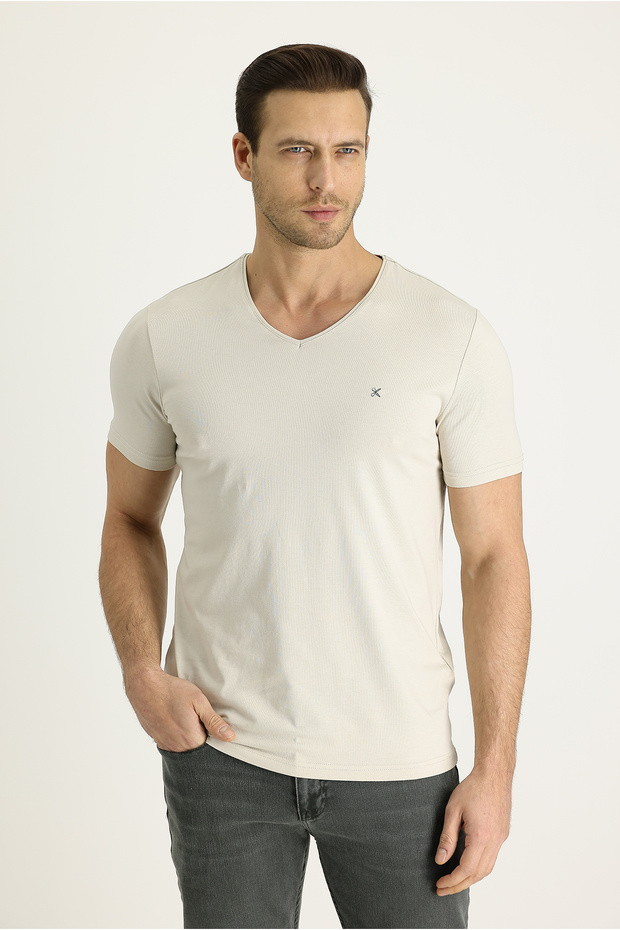 V-Neck Slim Fit T-Shirt