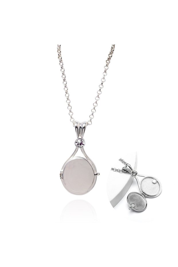 white TV Show H2O Just Add Water Cosplay Necklace Mermaid Locket Pendant Necklace Women Men Choker J