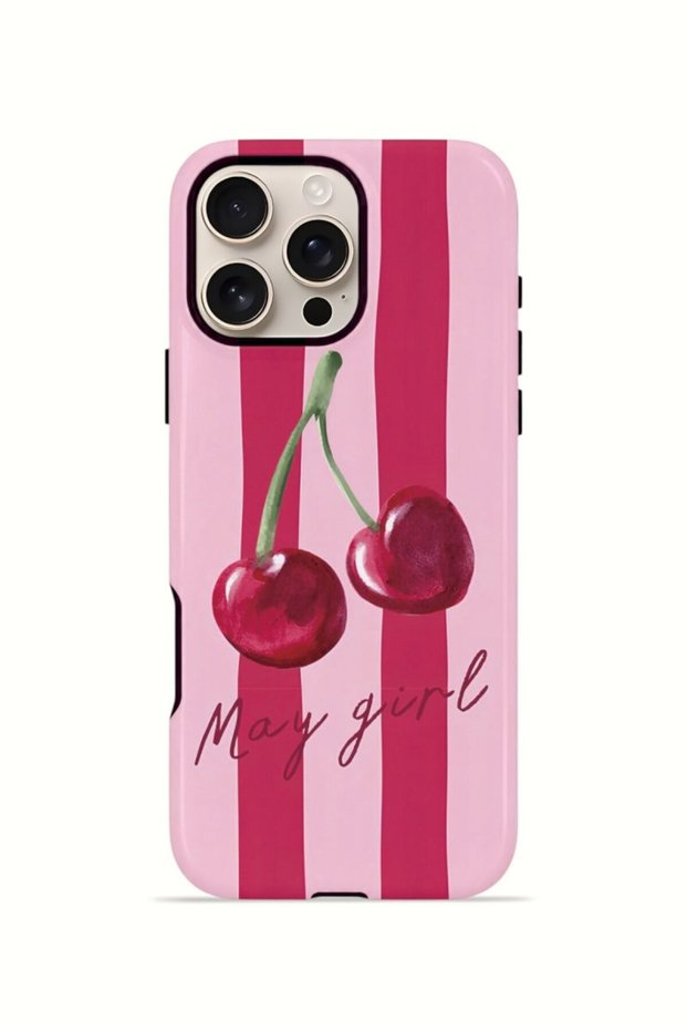 iPhone 16 Pro Vorian Double Layer Case Cherry Girl