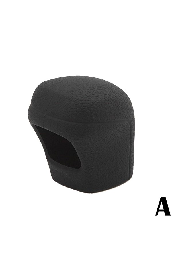 Black Car Silicone Automatic Gear Shift Knob Cover Antislip Shifter Univeral Fit Shifter Handle For
