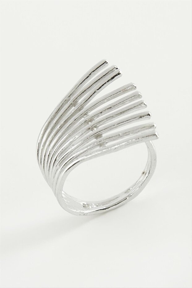 Gldisptm Scythe Metal (104013) Ring-Silver Color