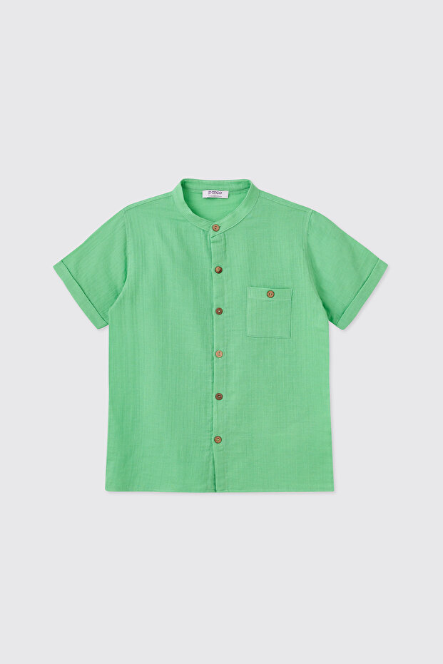 Boy's Green Shirt