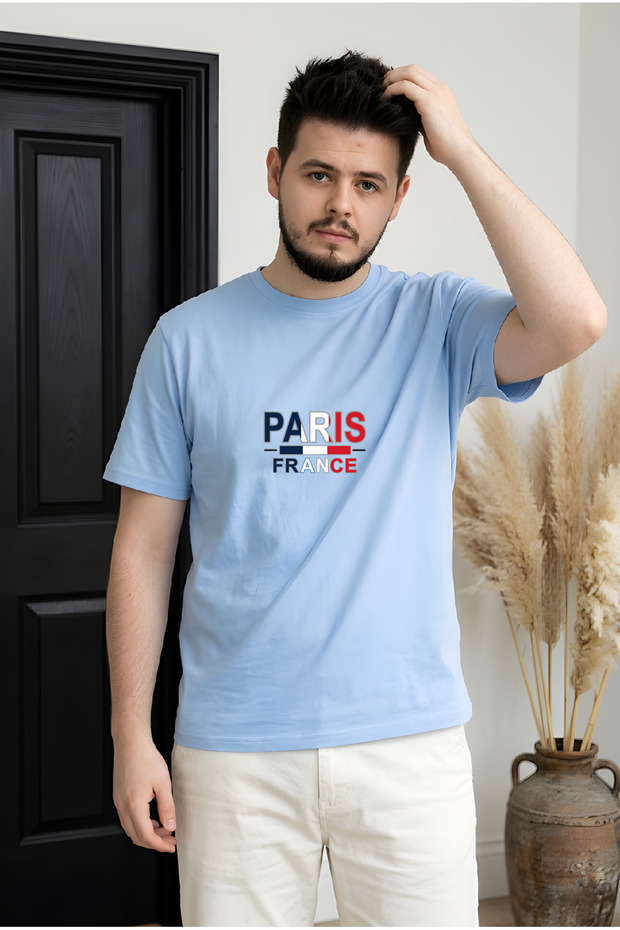 Unisex Crew Neck Oversize Cotton T-Shirt