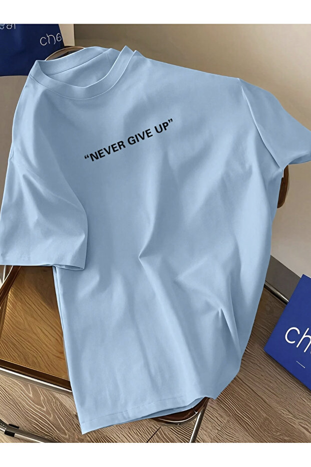 Unisex Men/Women Trnknever Custom Printed Oversize Cotton T-Shirt