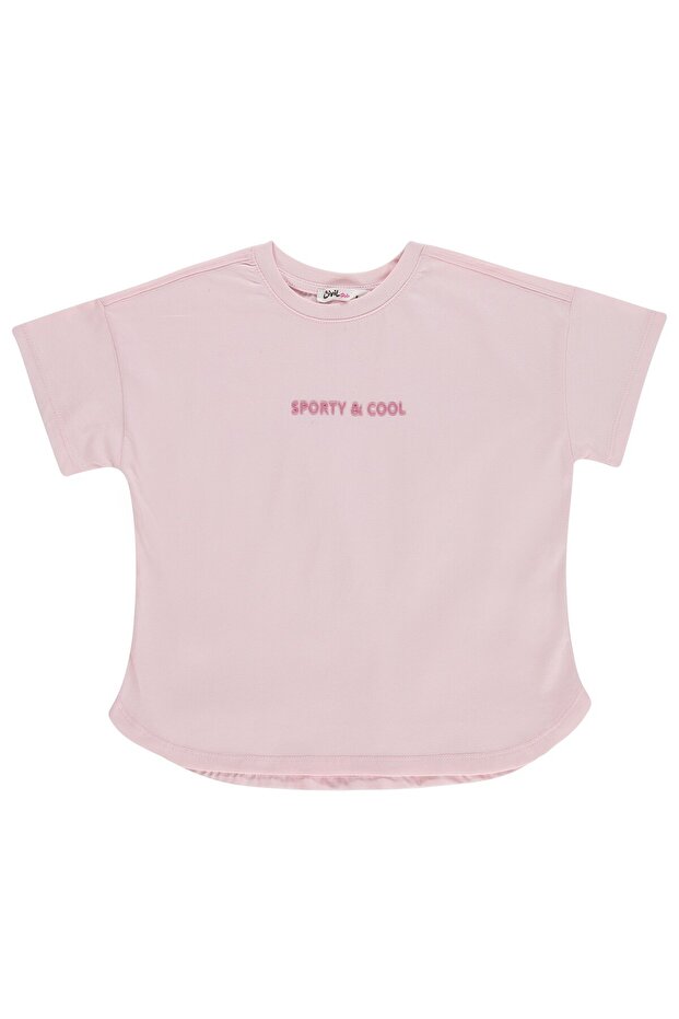 Sporty&Cool Printed T-Shirt for 10-13 Years Old - Pale Lilac