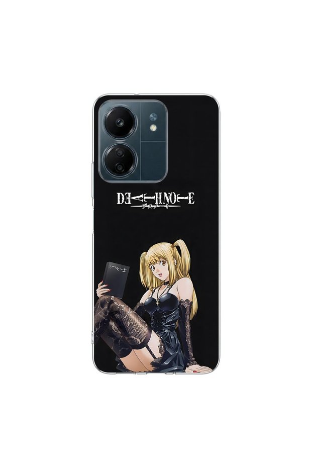 Redmi 13C Compatible Anime 3/3 Design Transparent Case
