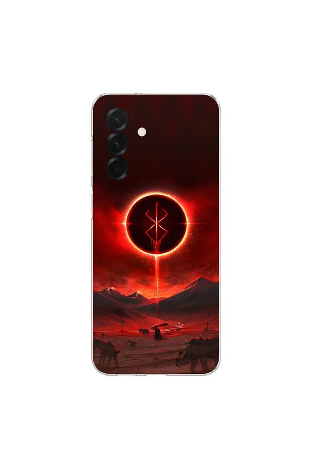Samsung Galaxy A36 Compatible Anime 2/1 Design Transparent Case