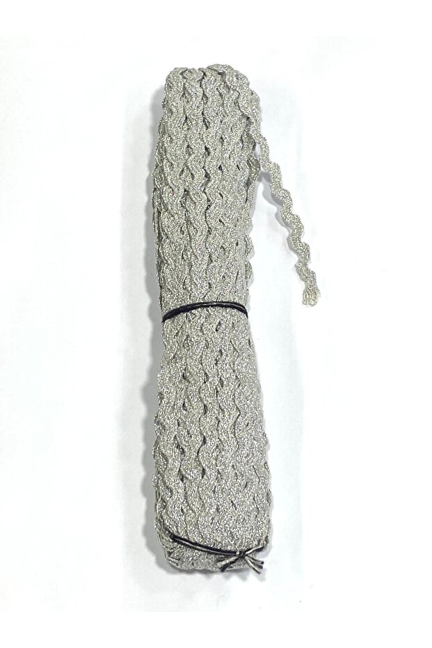 Silvery Zigzag Water Stone / 7 mm / 18 Meters / St417 Silver