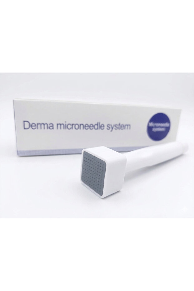 Stamp Microneedle 100 Needles for Face – Collagen Boosting Tool for Acne Scars, Skin Repair & Texture Improvement