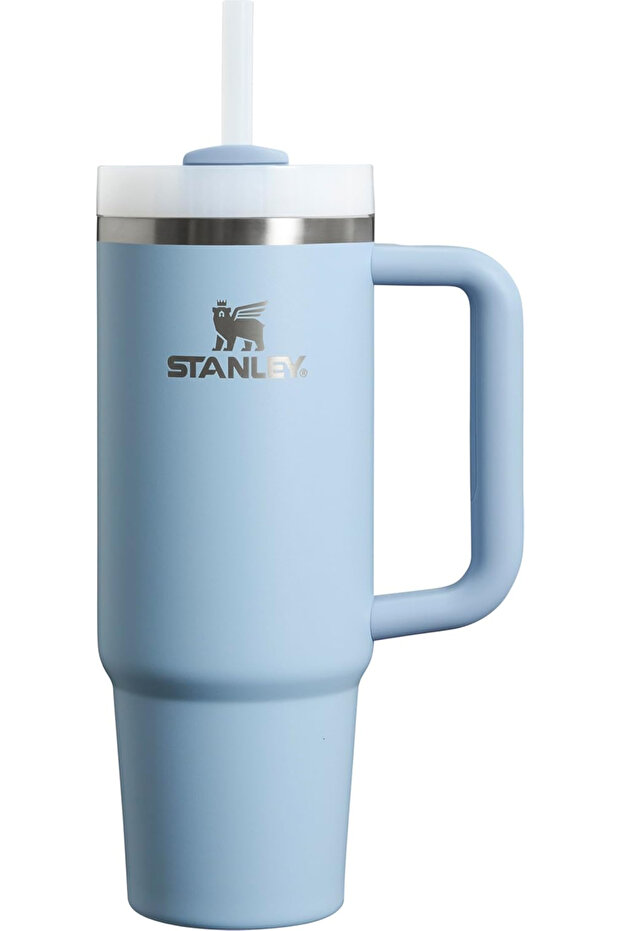 Stanley Quencher H2.0 Flow State Tumbler 40 oz Car Cup Holder Friendly Vacuum Insulated with Handle and Straw