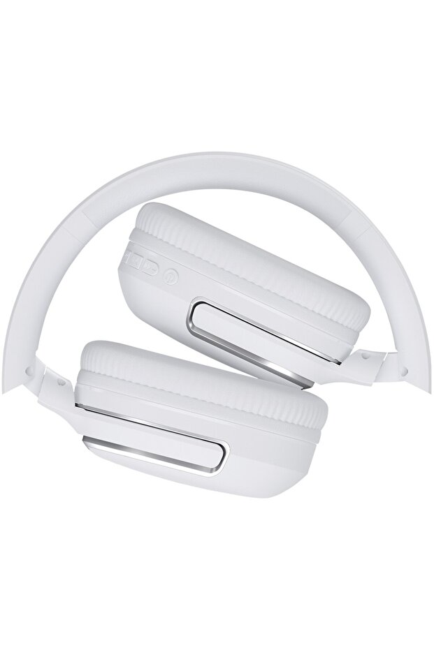 Bluetooth Wireless Headphones - White - 4