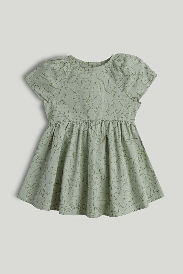 Green Cotton Dress