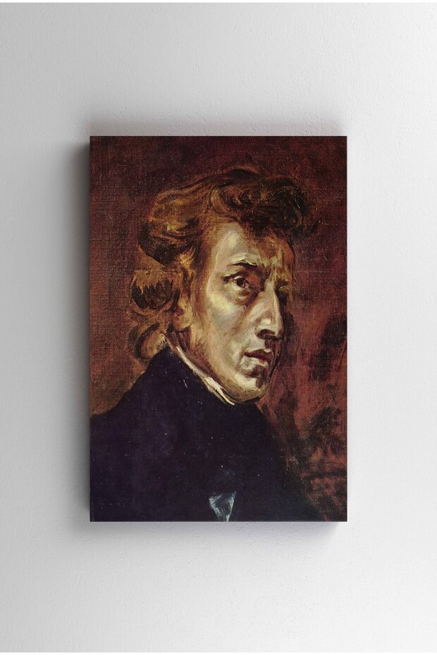 Tablou Canvas - Eugène Delacroix - Frederic Chopin - 1