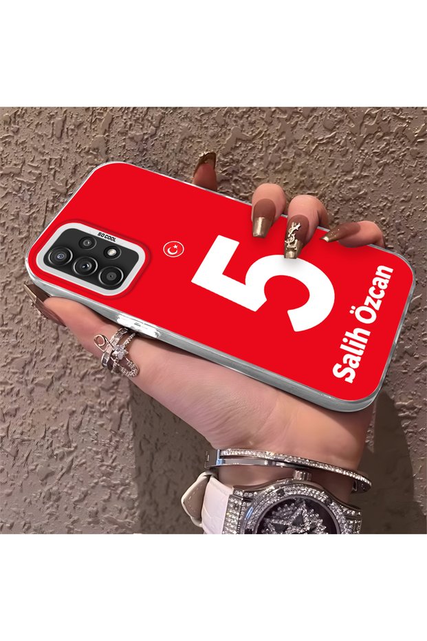 Silicone Edge Hard Back Phone Case Compatible with Samsung Galaxy A52 5g Salih Özcan