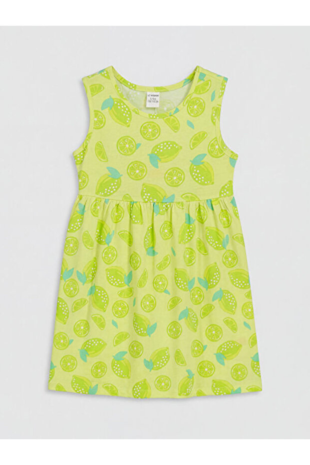 Quality Pieces from Çelebi Store Zero Roba Yaka Printed Girl's Dress