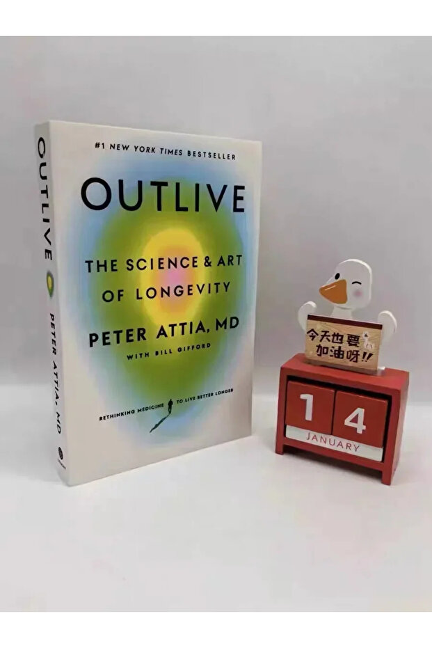 1 Book Outlive By Peter Attia The Science and Art of Longevity Book in English