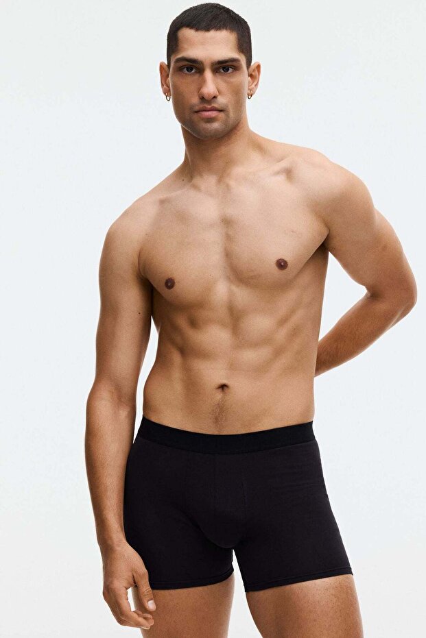 10-pack cotton mid trunks