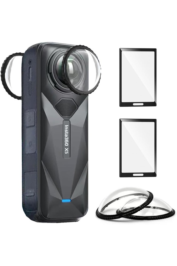 Insta360 ONE X5 Protective Frame & Sticky Lens Guard Set with Flexible Soft Film Screen Protector
