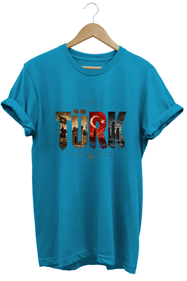 Yesterday Today Tomorrow Themed Turkish Written Special Design T-Shirt