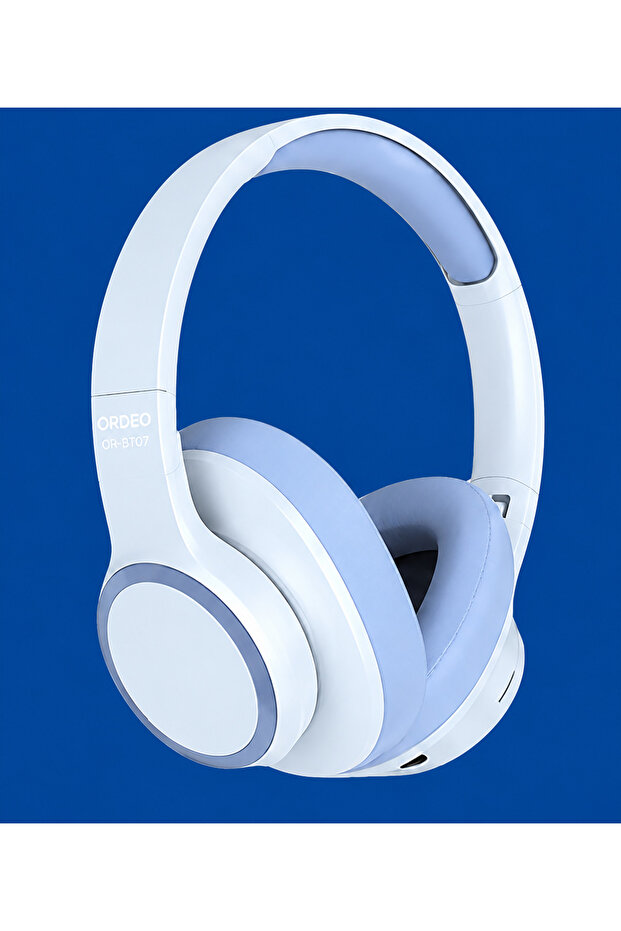 OR-BT07 Wireless Bluetooth Over-Ear Headphones with Deep Bass, Noise Reduction Mic & Comfortable Ear Cushions