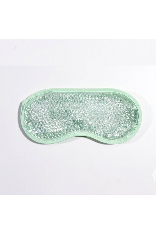 green Super Comfortable Gel Cold Eye Mask, Which Can Relax the Eyes, Is a Perfect Match for Travel,