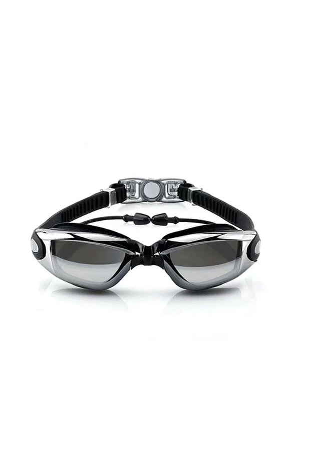 black Swimming Goggles Adult Pool Glasses Anti Fog Men Women UV Protection Optical Waterproof Swim E