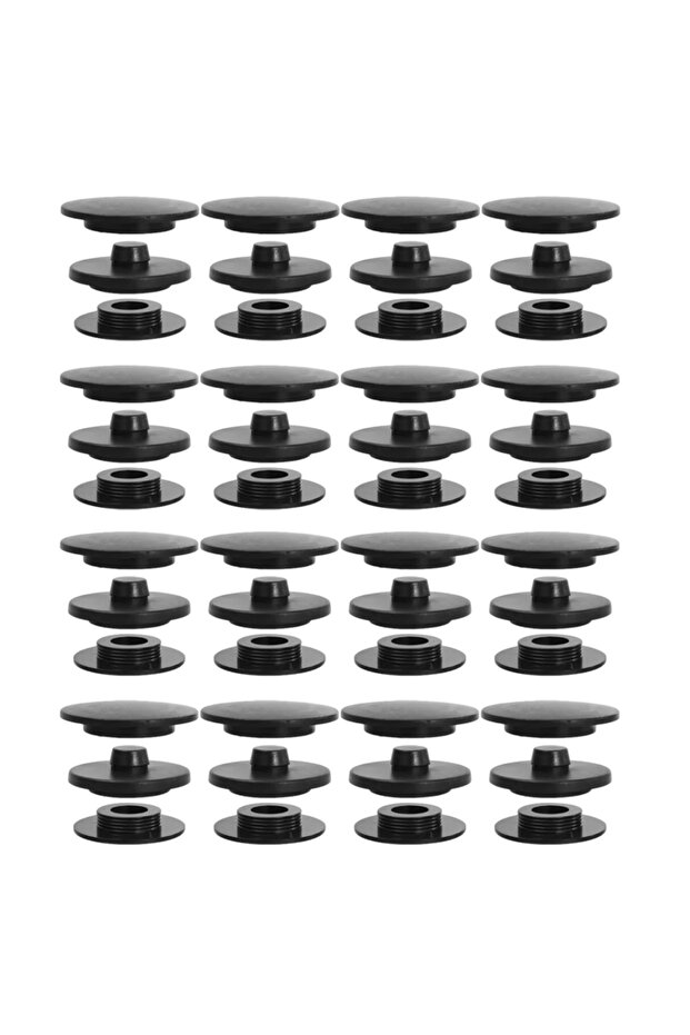 16set Universal Car Floor Mat Buckle Clips Fixing Clasp Double Layer Foot Mat Fastener Carpet Clip B