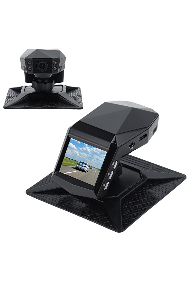 None Black 4K HD Car DVR DashCam New Vehicle Recorder 1080P Video Recorder 170 Angle Niht Vision Car