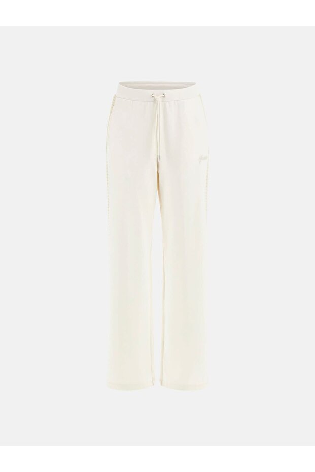 Wide-leg palazzo sweatpants