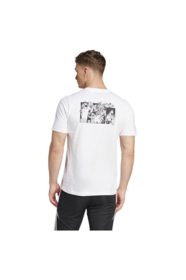 Tricou bărbătesc cu mânecă scurtă, cu grafică Messi Icon, mărimea L - 2