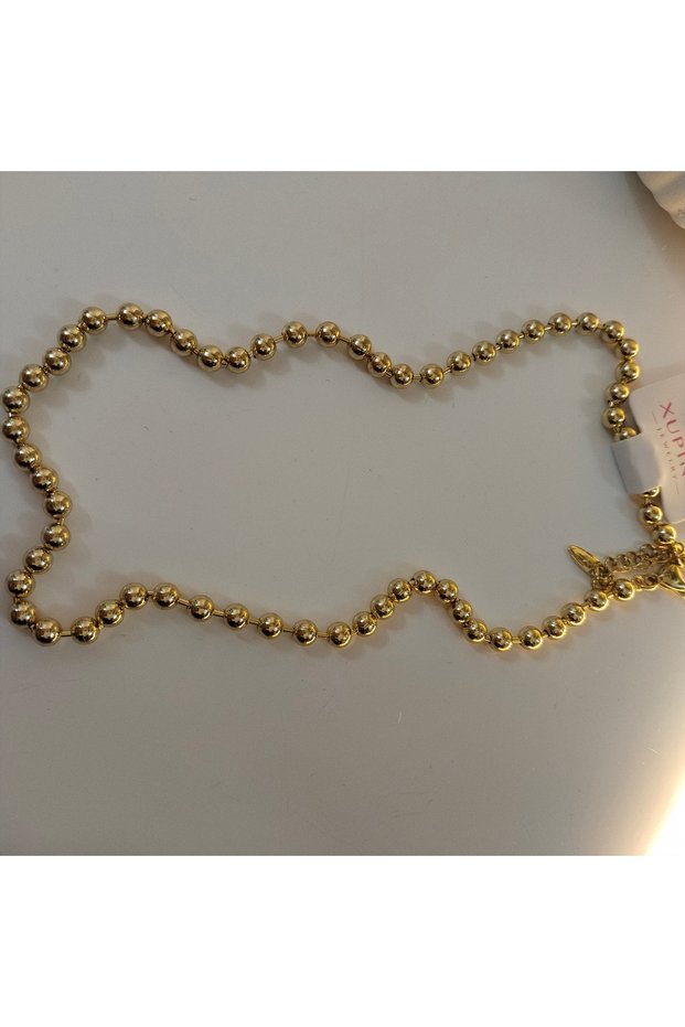 Xuping Jewelery Big Ball Chain Necklace