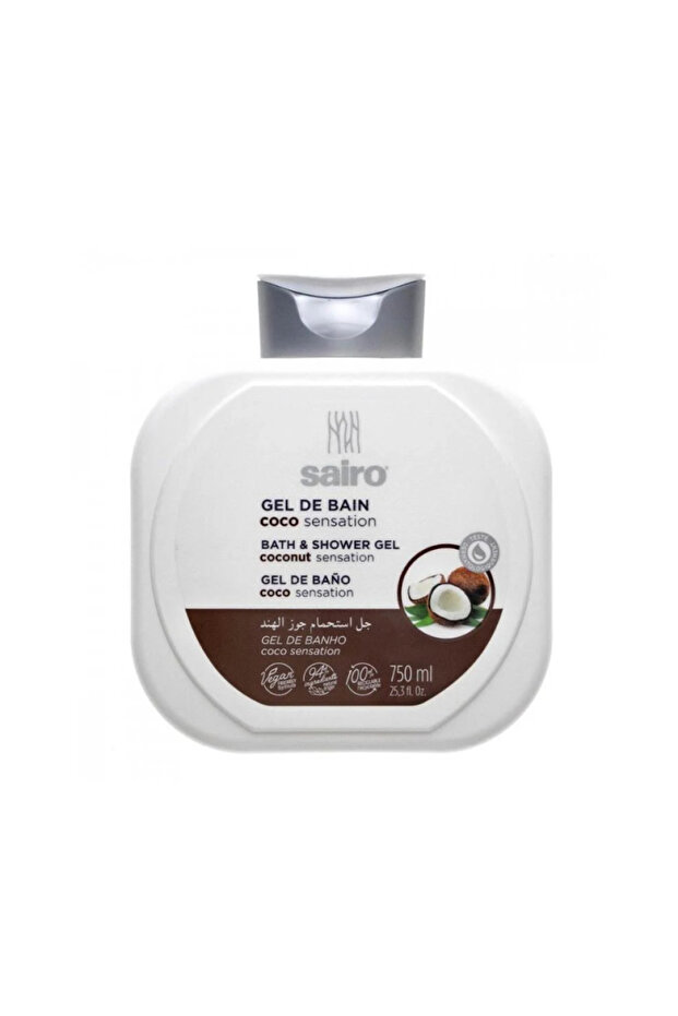 Sairo Coconut Shower Gel - 750ml