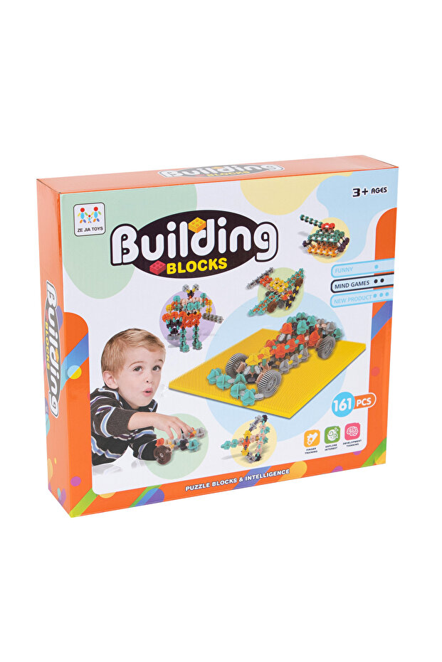 Joc de constructie, Building Blocks, 161 piese - 3