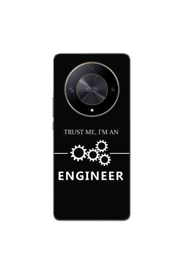 Case compatible with Honor Magic6 Lite Silicon Gel Tpu Engineer Model